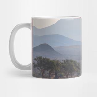 Namibia. Mountain Silhouettes. Mug